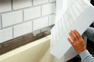 Виды пенопласта для утепления стен