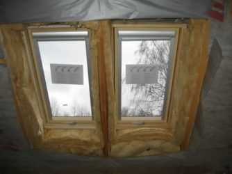 Как утеплить мансардное окно изнутри?