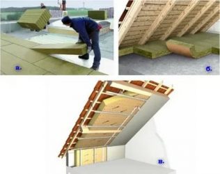 Как правильно утеплить двухскатную крышу?