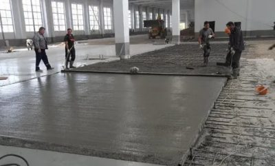 Покрытие бетонных полов в промышленных зданиях
