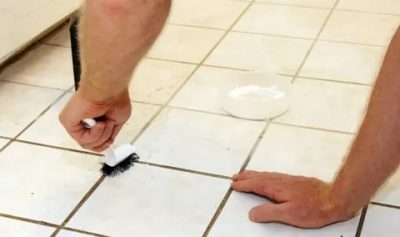 Как очистить межплиточные швы на полу?
