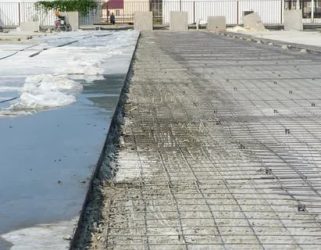Чем можно покрыть бетонный пол на улице?