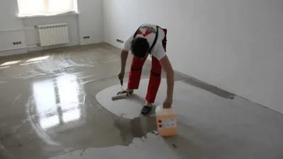 Чем обработать бетонный пол перед укладкой ламината?