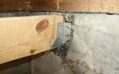 Как прикрепить брус к бетонной стене?