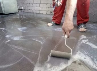 Грунтовка для бетонного пола в гараже