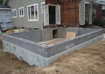 Сколько сохнет фундамент из бетона под пристройку?