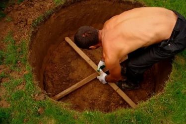 Как правильно копать колодец с бетонными кольцами?