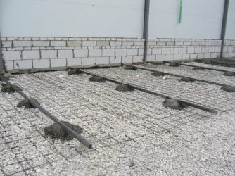 Направляющие для заливки бетонного пола