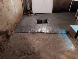 Чем покрыть бетонный пол в подвале?